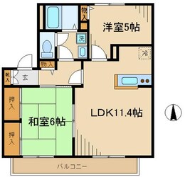 グランメールＫの物件間取画像